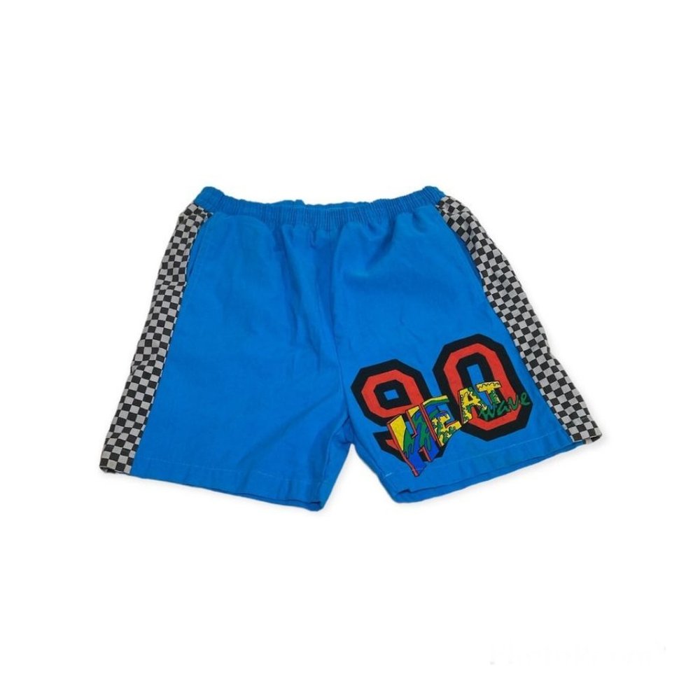 Vintage 90s Surf Shorts Swim Shorts 90 Heat Wave Size Medium Priority Male